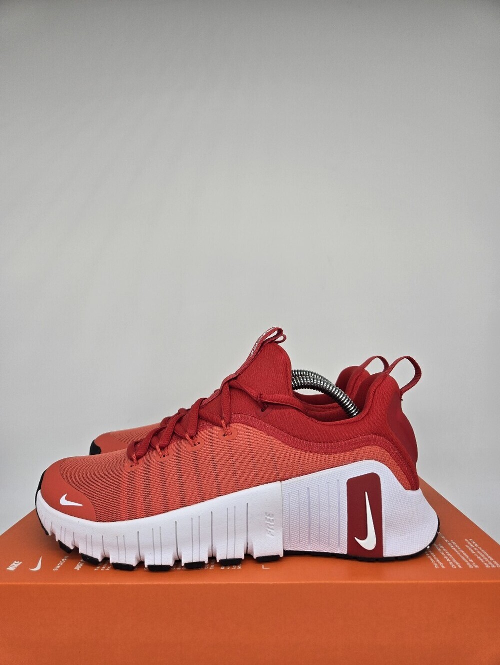 Nike Free Metcon 6 Picante Red Women's Workout Shoes Size 6